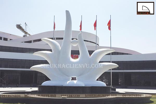 Hoàn thiện cảnh quan biểu tượng quan dự án cho bệnh viện Bạch Mai cơ sở 2 Hà Nam